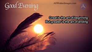 Good Evening Images With Love Quote