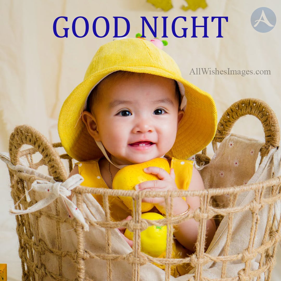 40+ Good Night Baby Images With Quotes (2022) || Baby Good Night ...